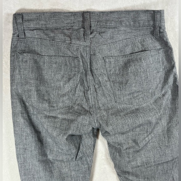 Men’s J Brand Tyler Size 31 Slim Fit Gray Textured Chino Lightweight Pants - Picture 9 of 10